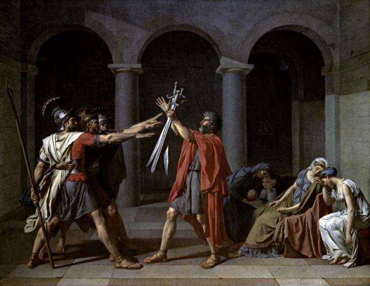 Picture of OATH OF THE HORATII