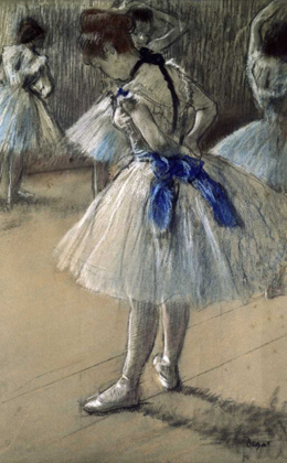 Picture of DANSEUSE, DANCER, PASTEL/CHAR/CHALK