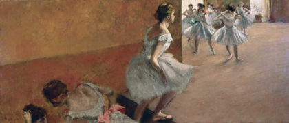 Picture of DANSEUSES MONTANT UN ESCALIER, 1886-1890