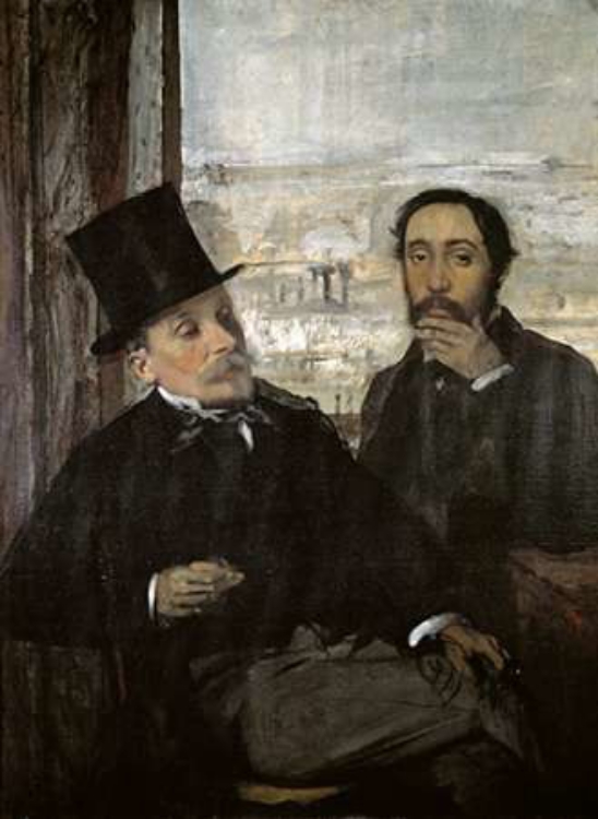 Picture of DEGAS AND EVARISTE DE VALERNES