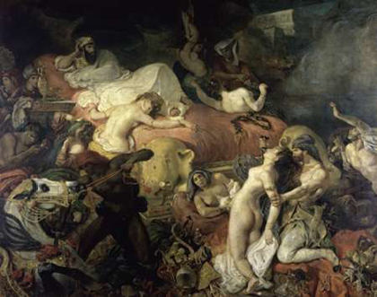 Picture of THE DEATH OF SARDANAPALUS