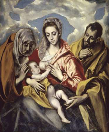 Picture of HOLY FAMILY AND SAINT ANNE