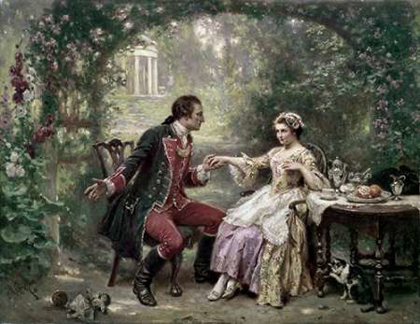 Picture of WASHINGTONS COURTSHIP