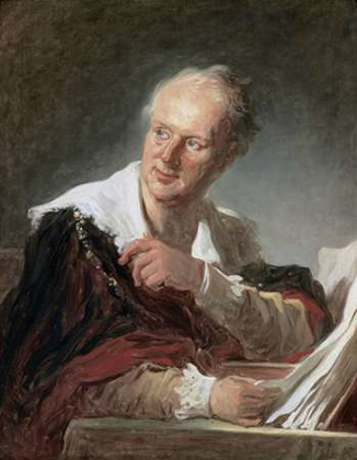 Picture of PORTRAIT OF DIDEROT