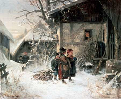 Picture of CHILDREN IN THE SNOW
