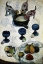 Picture of STILL LIFE WITH THREE DOGS, - NATURE MORTE AUX TROIS CHIOTS