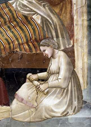 Picture of BIRTH OF THE VIRGIN - DETAIL