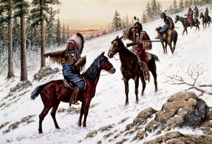 Picture of INDIANS ON THE TRAIL