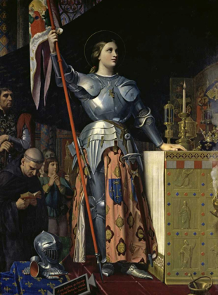 Picture of JOAN OF ARC AT THE CORONATION OF CHARLES VII