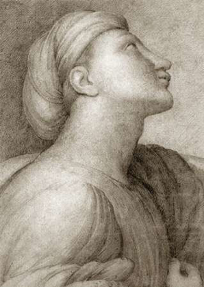 Picture of PROFILE OF A FACE IN THE STYLE OF RAPHAEL