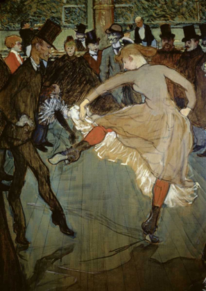 Picture of DANCE AT THE MOULIN ROUGE - DETAIL