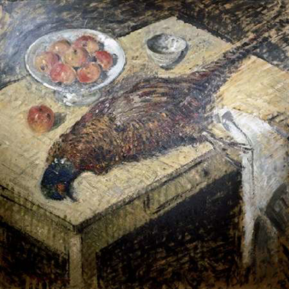Picture of PHEASANT ON A TABLE