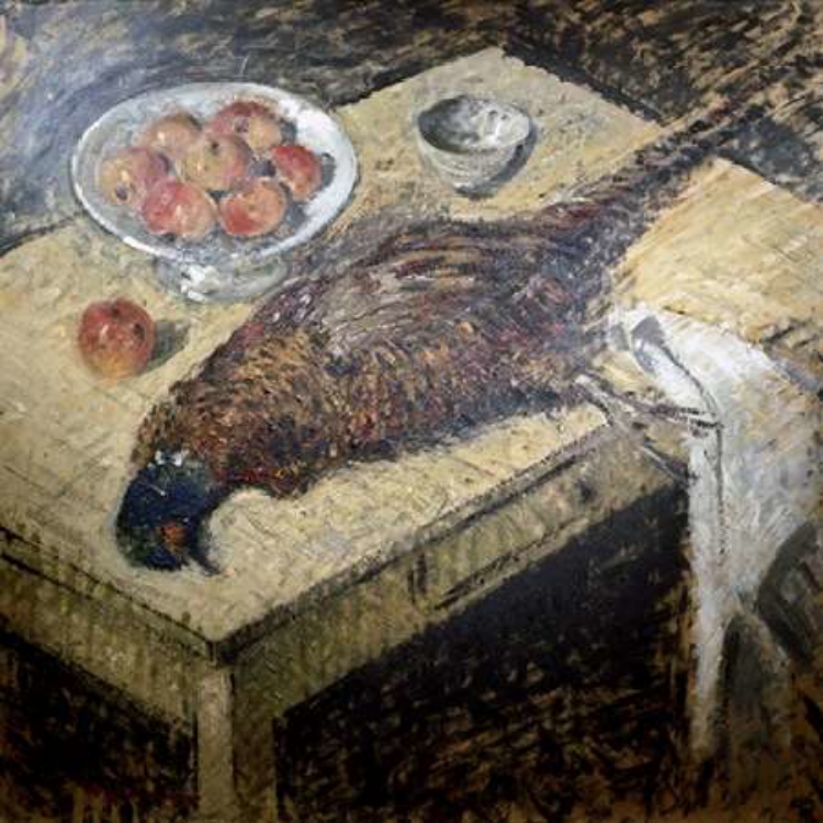 Picture of PHEASANT ON A TABLE