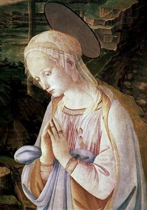 Picture of MADONNA AND CHILD WITH ANGELS - DETAIL
