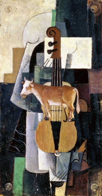 Picture of COW AND VIOLIN, 1913