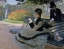 Picture of CAMILLE MONET ON A GARDEN BENCH