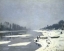 Picture of ICE FLOES ON THE SEINE AT BOUGIVAL, 1868