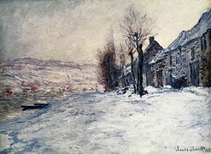 Picture of LAVACOURT UNDER SNOW