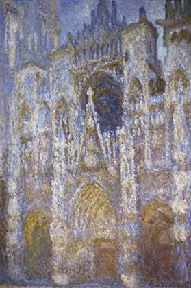 Picture of ROUEN CATHEDRAL: THE PORTAL, MORNING SUN