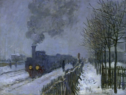 Picture of TRAIN IN THE SNOW, 1875