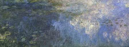 Picture of WATER LILIES: THE CLOUDS, C. 1914-26 (LEFT PANEL)