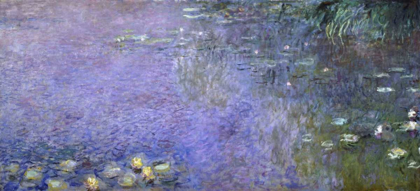 Picture of WATER LILIES: MORNING, C. 1914-26 - CENTER-RIGHT PANEL