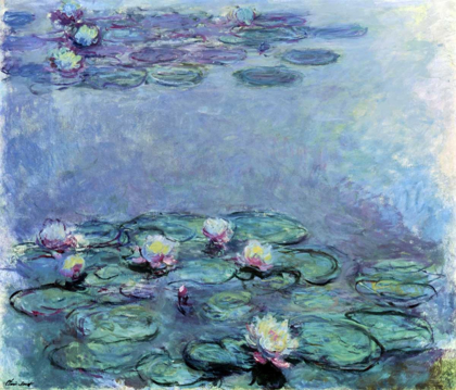 Picture of WATER LILIES - NYMPHEAS 1914-1917