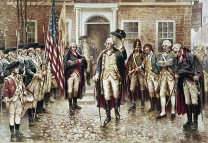 Picture of WASHINGTONS FAREWELL TO HIS OFFICERS