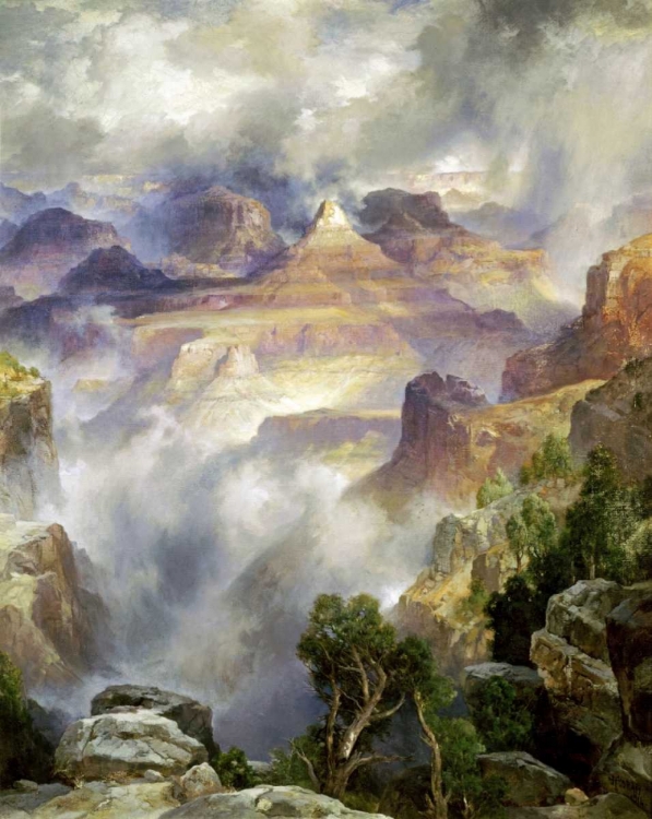 Picture of CANYON MISTS, ZOROASTER PEAK, GRAND CANYON
