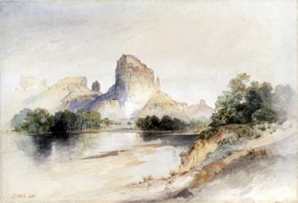 Picture of CASTLE BUTTE, GREEN RIVER, WYOMING