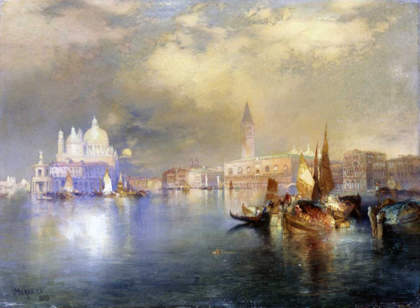 Picture of MOONLIGHT IN VENICE