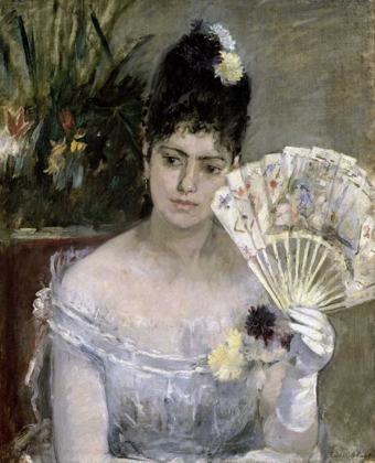 Picture of YOUNG LADY AT A BALL