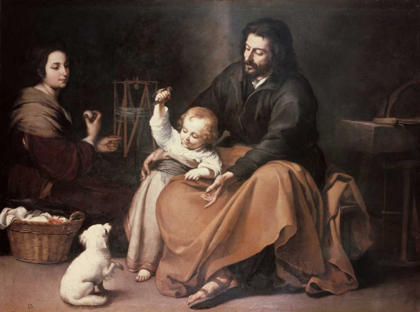 Picture of HOLY FAMILY WITH A BIRD