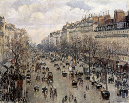 Picture of BOULEVARD MONTMARTRE IN PARIS