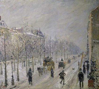 Picture of THE EFFECT OF SNOW ON THE BOULEVARDS APPEARANCE