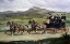 Picture of COACH AND FOUR HORSES ON THE OPEN ROAD