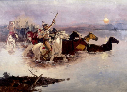 Picture of CROSSING THE RIVER