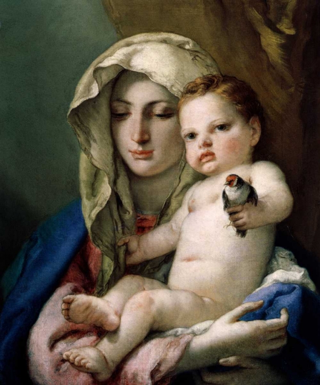 Picture of MADONNA OF THE GOLDFINCH