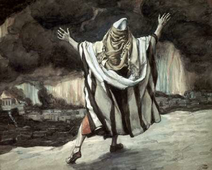 Picture of ABRAHAM SEES SODOM IN FLAMES