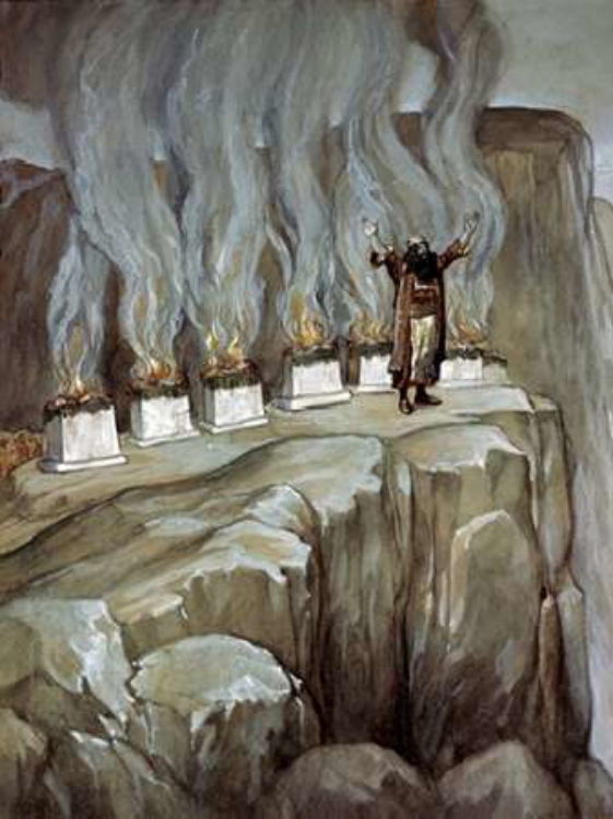 Picture of BALAAM PROPHESIES THE GLORY OF ISRAEL