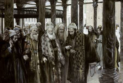 Picture of CHIEF PRIESTS TAKE COUNSEL TOGETHER