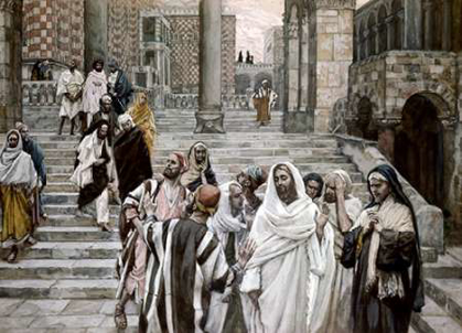 Picture of DISCIPLES ADMIRE THE BUILDINGS OF THE TEMPLE