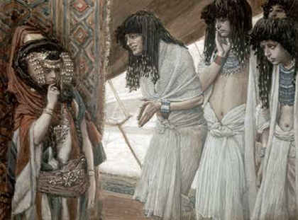 Picture of EGYPTIANS ADMIRE SARAHS (SARAI) BEAUTY