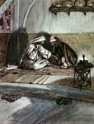 Picture of INTERVIEW BETWEEN JESUS AND NICODEMUS