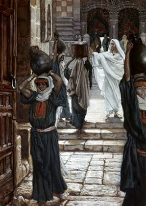 Picture of JESUS FORBIDS THE CARRYING OF VESSELSTHROUGH TEMPLE