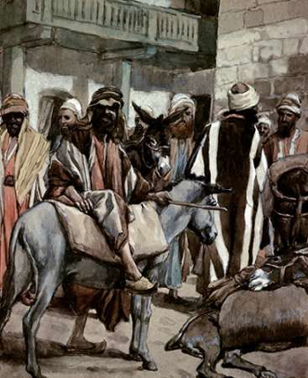 Picture of JOSEPH SENDS HIS BRETHREN AWAY WITH FULL SACKS