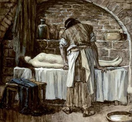 Picture of LEVITE BEFORE THE CORPSE OF HIS WIFE