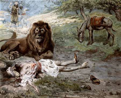Picture of PROPHET SLAIN BY THE LION