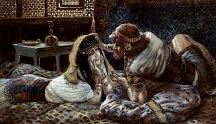 Picture of SAMSON AND DELILAH