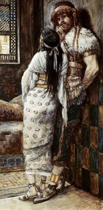 Picture of SAMSON AND HIS WIFE